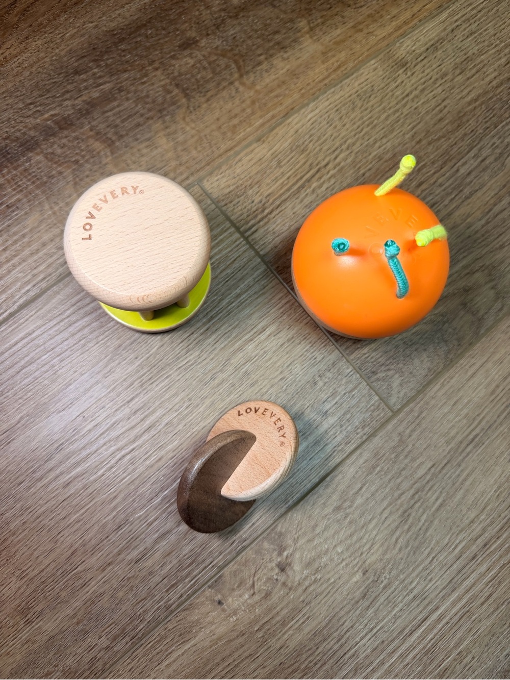 Lovevery Wooden Baby Toys Montessori Sensory Developmental Learning Lot of 3